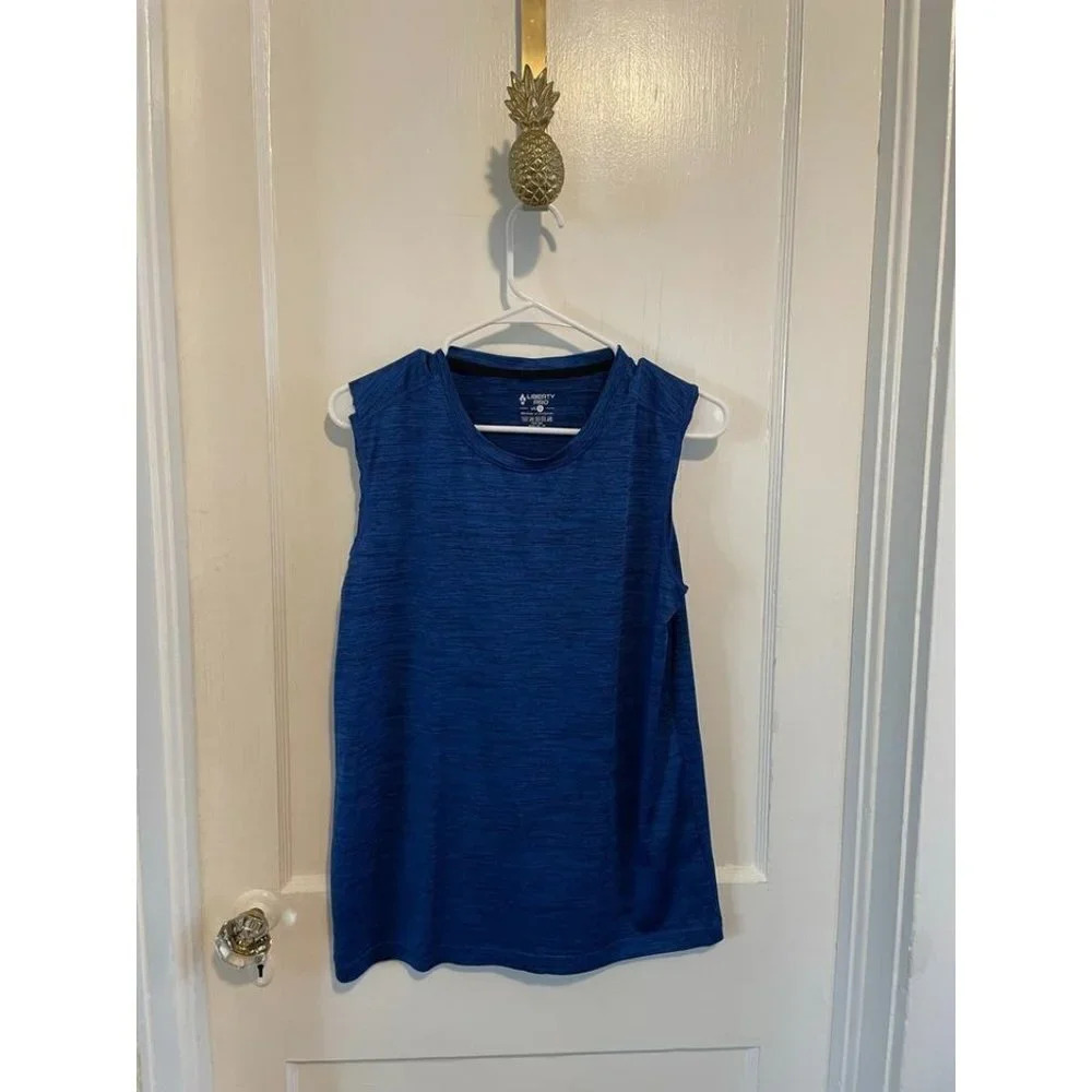 Liberty Pro Men's Size Small Blue Athletic Tank Top